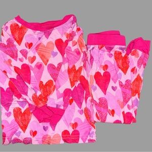 Little Sleepies 2 Piece Pajama Bundle | 12-18 Months | Toddler Girl | Like New